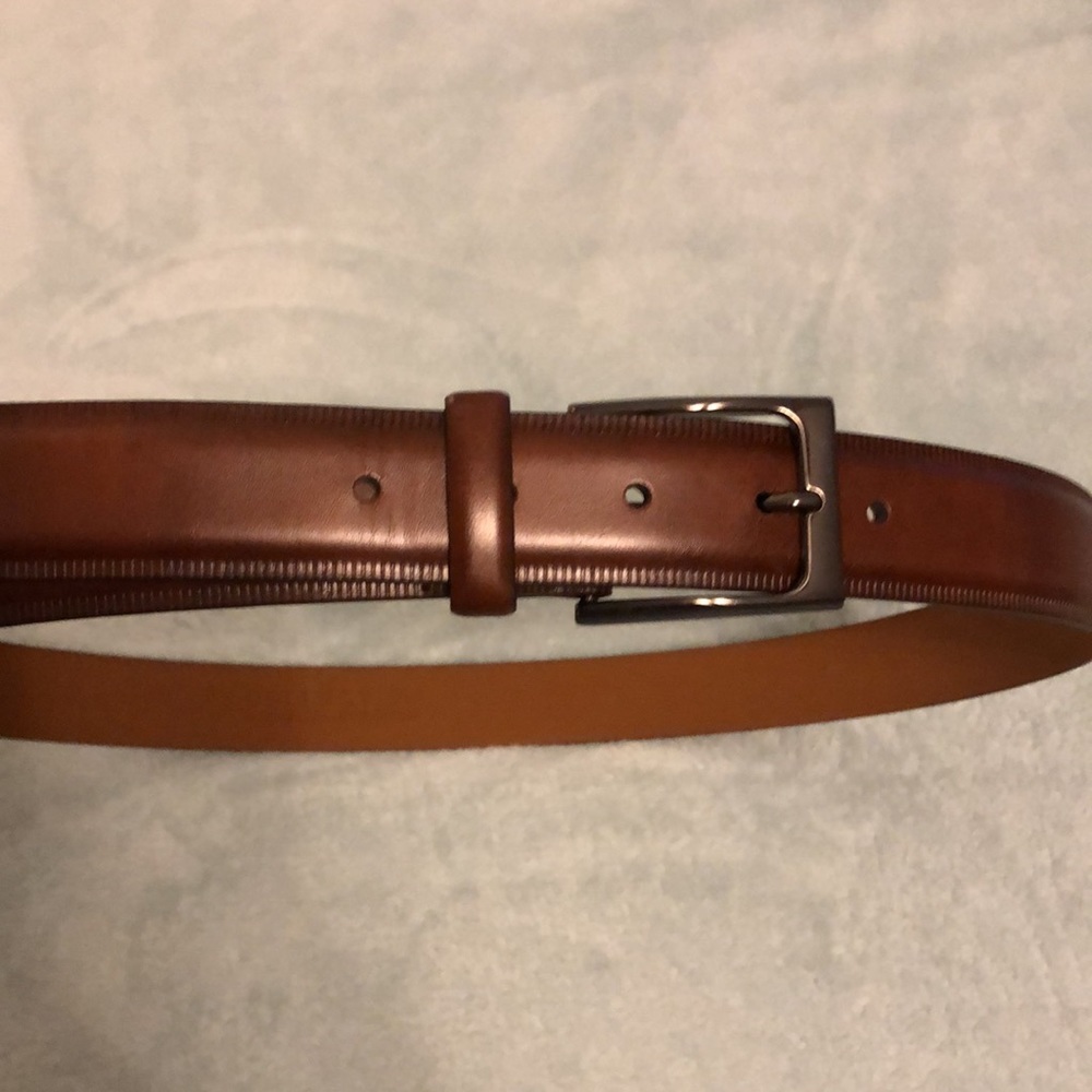 Collection by Michael Strahan Tan Belt